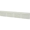 Sanivesk schoepenrooster aluminium wit 49,5x9 cm