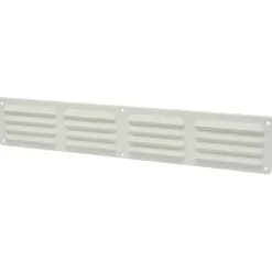Sanivesk schoepenrooster aluminium wit 49,5x9 cm