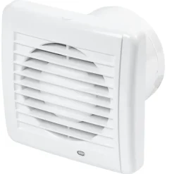 Sanivesk stille inbouwventilator Standaard wit Ø 100 mm
