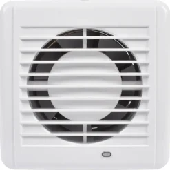 Sanivesk stille inbouwventilator Standaard wit Ø 100 mm