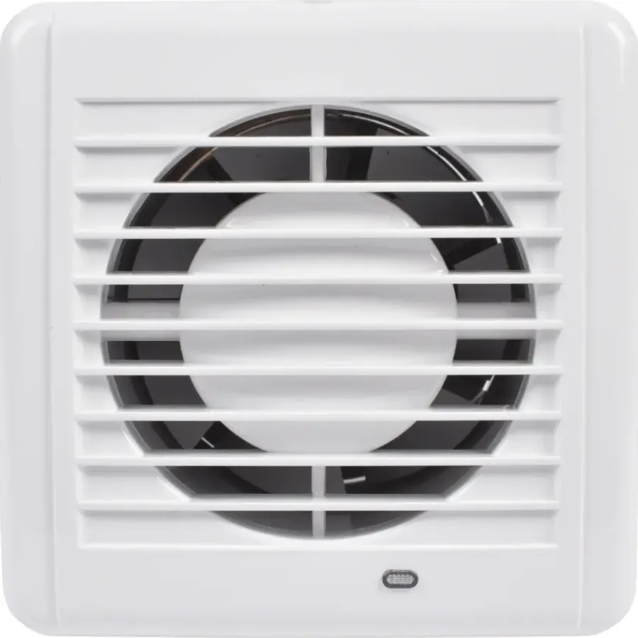Sanivesk stille inbouwventilator Standaard wit Ø 100 mm