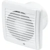 Sanivesk stille inbouwventilator Standaard wit Ø 150 mm