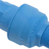 Sanivesk Waterslot Instelbaar 3/4"F Blauw