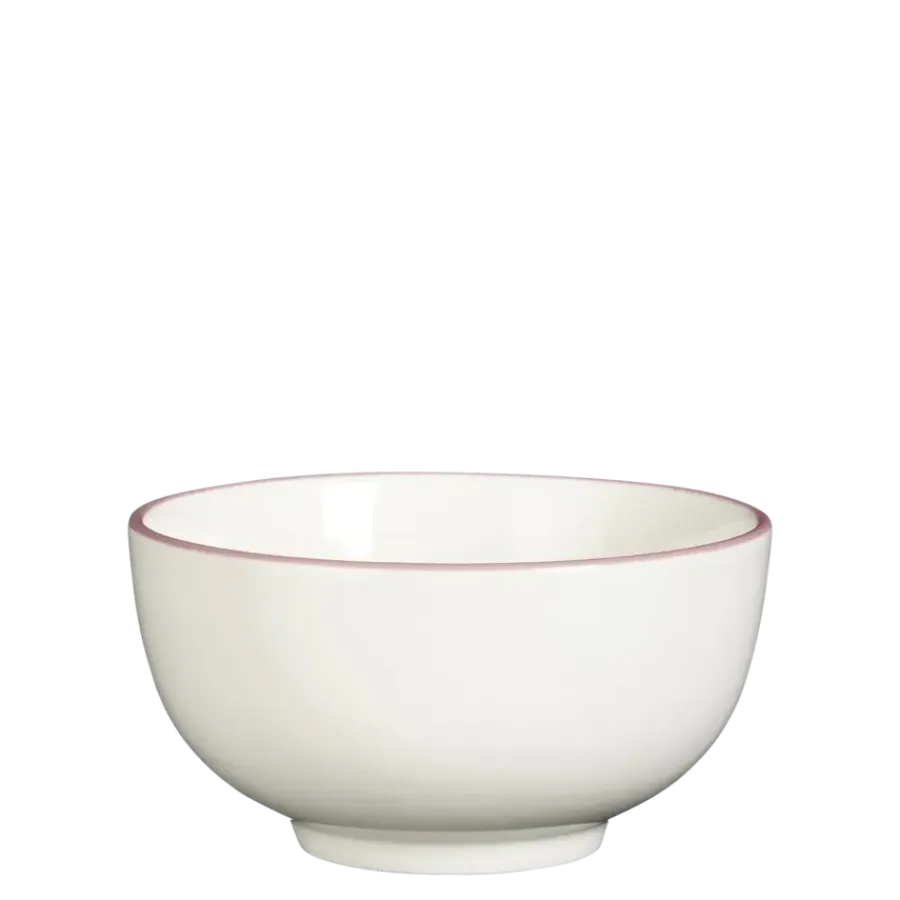 Geen Schaal hart roze - h6,5xd12,5cm