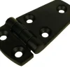 Scharnier 76/20x38x4mm RVS Zwart
