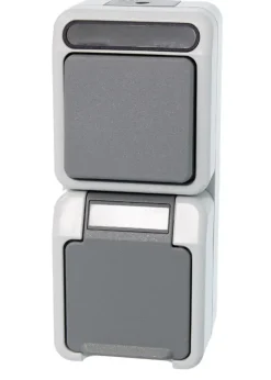 Schneider Electric Aquastar spatwaterdicht Combinatie wissel/ 1-polig RA