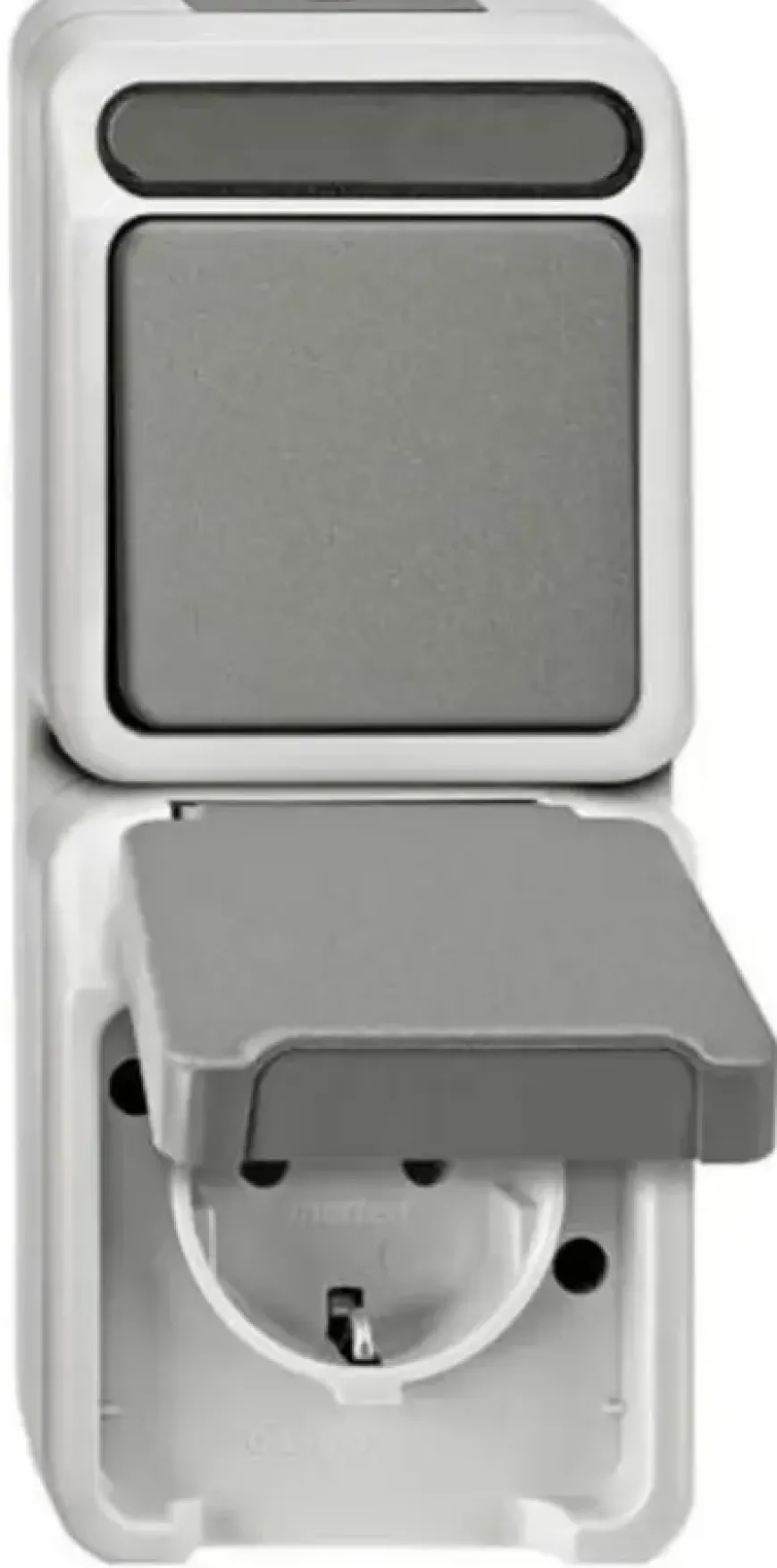 Schneider Electric Aquastar spatwaterdicht Combinatie wissel/ 1-polig RA