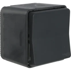 Schneider Electric Mureva Styl wisselschakelaar IP55 antraciet