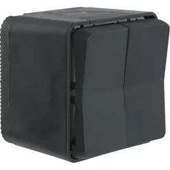 Schneider Electric Mureva Styl serieschakelaar IP55 antraciet