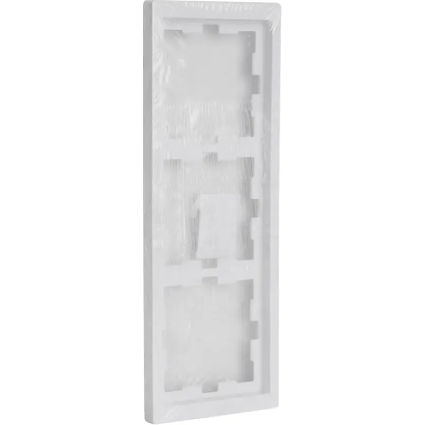 Schneider Merten D-Life afdekraam 3-voudig wit