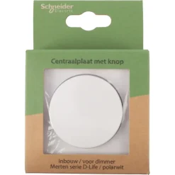 Schneider Merten D-Life centraalplaat dimmer wit