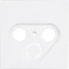 Schneider Merten D-Life Centraalplaat Radio/TV wit