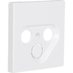 Schneider Merten D-Life Centraalplaat Radio/TV wit