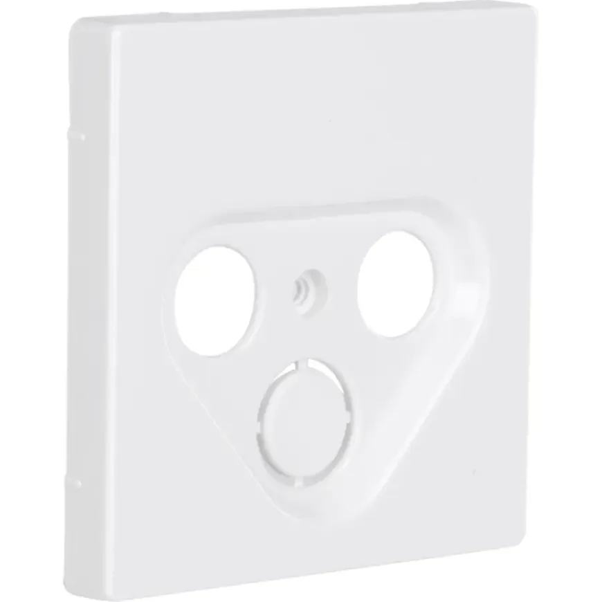 Schneider Merten D-Life Centraalplaat Radio/TV wit