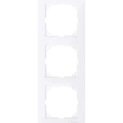 Schneider Merten System-M Afdekraam 3-voudig Actief Wit