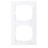 Schneider Merten System-M Afdekraam 2-voudig Actief Wit