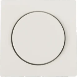 Schneider Merten System-M Centraalplaat Dimmer Polarwit