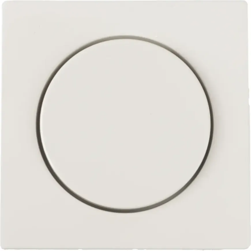 Schneider Merten System-M Centraalplaat Dimmer Polarwit