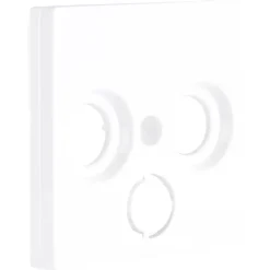 Schneider Merten System-M Centraalplaat Radio/TV Actief Wit