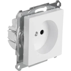 Schneider Merten System-M Enkel Stopcontact Actief Wit