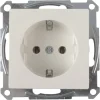 Schneider Merten System-M Enkel Geaard Stopcontact Polarwit