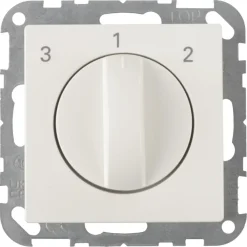 Schneider Merten System-M Ventilatorschakelaar Polarwit