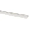Schuifrail diep 10 mm wit
