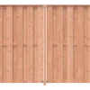 Geen Schutting startpakket Douglas hout 3,8 m lang