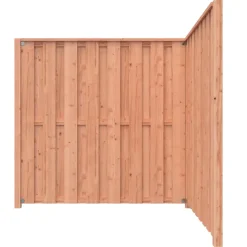 Geen Schutting startpakket Douglas hout 3,8 m lang