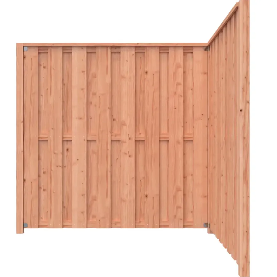 Geen Schutting startpakket Douglas hout 3,8 m lang