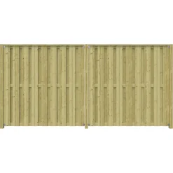 Geen Schutting startpakket Royal grenen hout 3,8 m lang