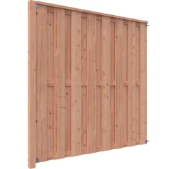 Geen Schutting volgpakket Douglas hout 1,9 m lang