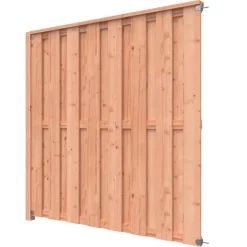 Geen Schutting volgpakket Douglas hout 1,9 m lang