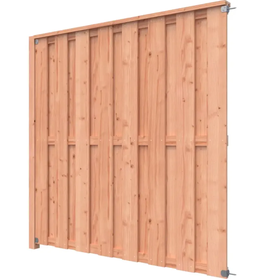 Geen Schutting volgpakket Douglas hout 1,9 m lang