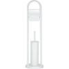 Sealskin Acero WC-borstel met houder metaal wit