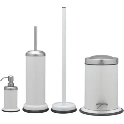 Sealskin Acero zeepdispenser inox wit