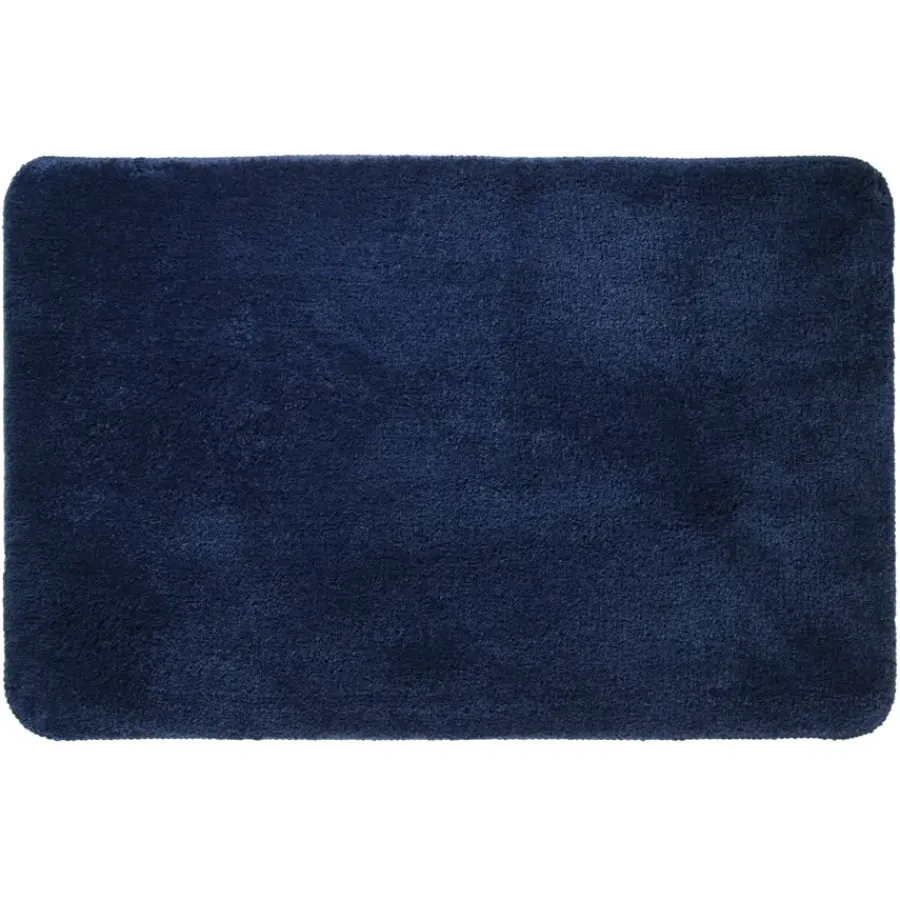 Sealskin Angora badmat blauw 60 x 90 cm