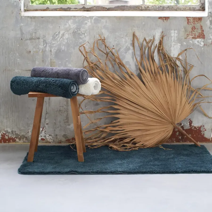 Sealskin badmat angora 70x140cm donkergroen