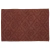 Sealskin badmat aztec 60x90cm donkerroze
