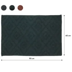 Sealskin badmat aztec 60x90cm donkergroen