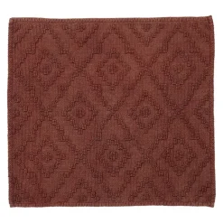 Sealskin badmat aztec 60x60cm donkerroze