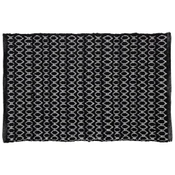 Sealskin badmat boho 60x90cm zwart