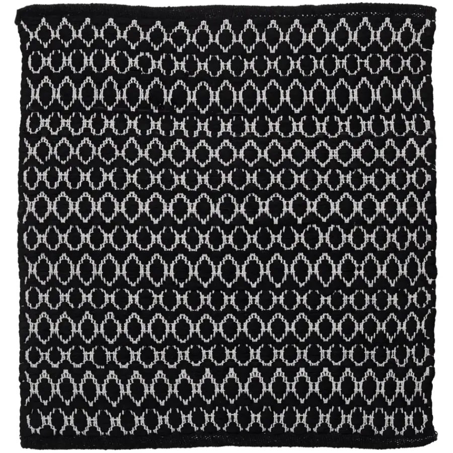Sealskin badmat boho 60x60cm zwart