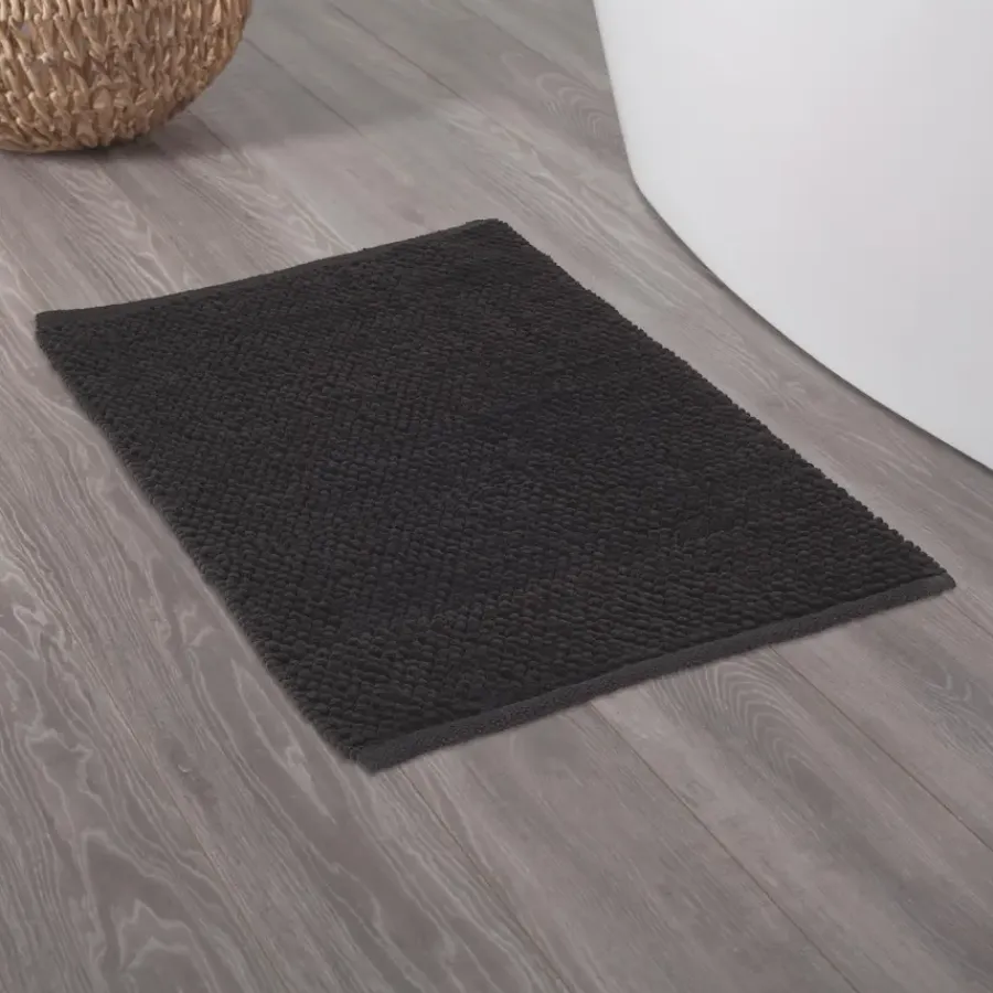 Sealskin badmat delhi 60x90cm donkergrijs