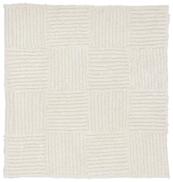 Sealskin badmat reverse 60x60cm ivoor