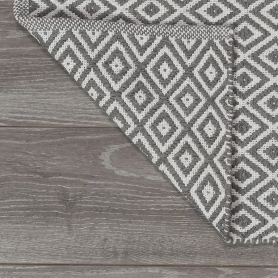 Sealskin Badmat Trellis Grijs 60x90 cm