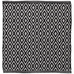 Sealskin badmat trellis 60x60cm zwart
