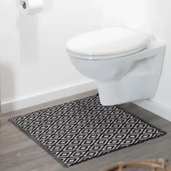 Sealskin badmat trellis 60x60cm zwart