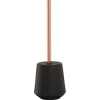 Sealskin Conical toiletborstelhouder porselein zwart