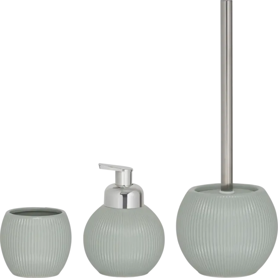 Sealskin Convex toiletborstelhouder keramiek licht aqua